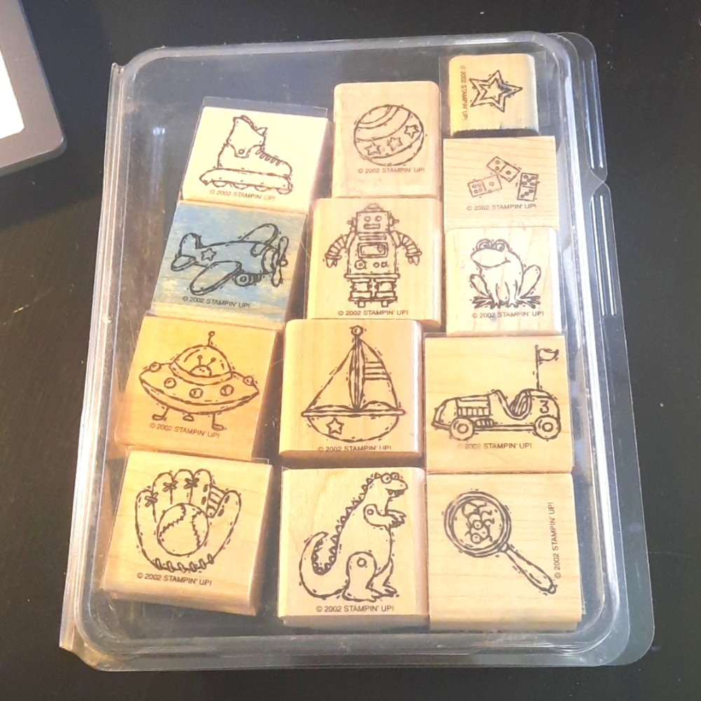 Toy Box Stampin Up set of 12 from 2002